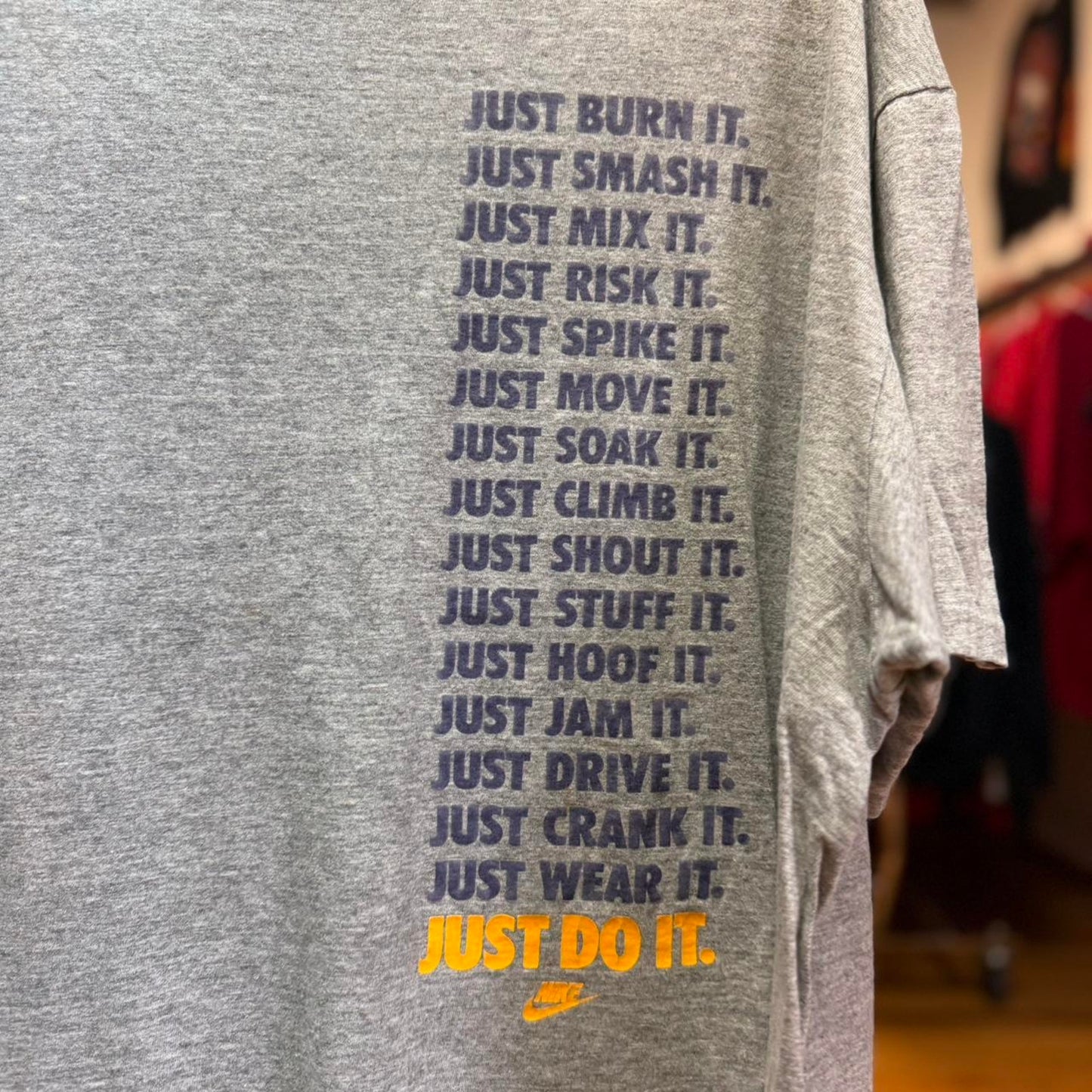 Vintage 90s Nike Just Do It Swoosh T-Shirt - XX-Large