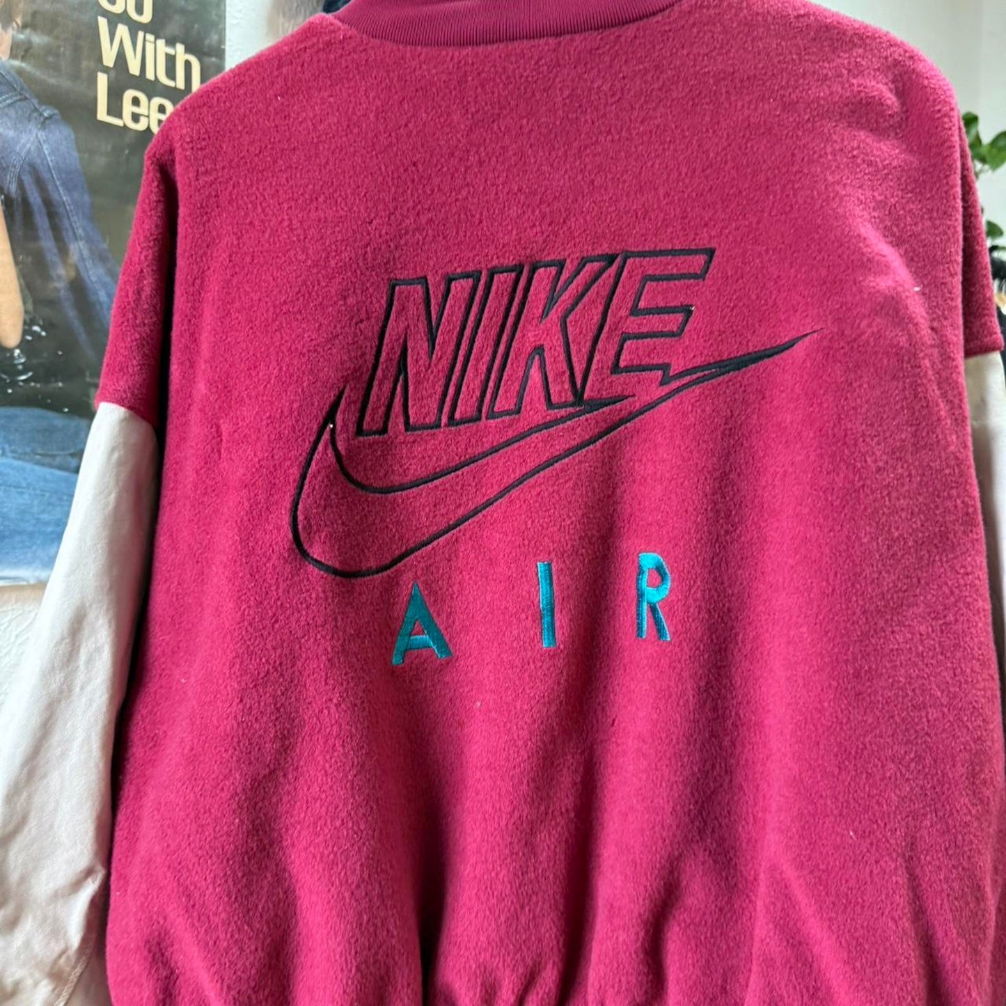 Vintage 90s Nike Air Letterman Jacket - Large