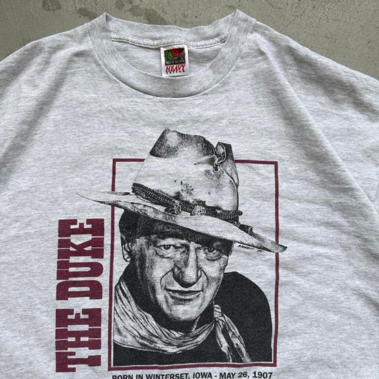 Vintage 90s The Duke Western T-Shirt - XX-Large