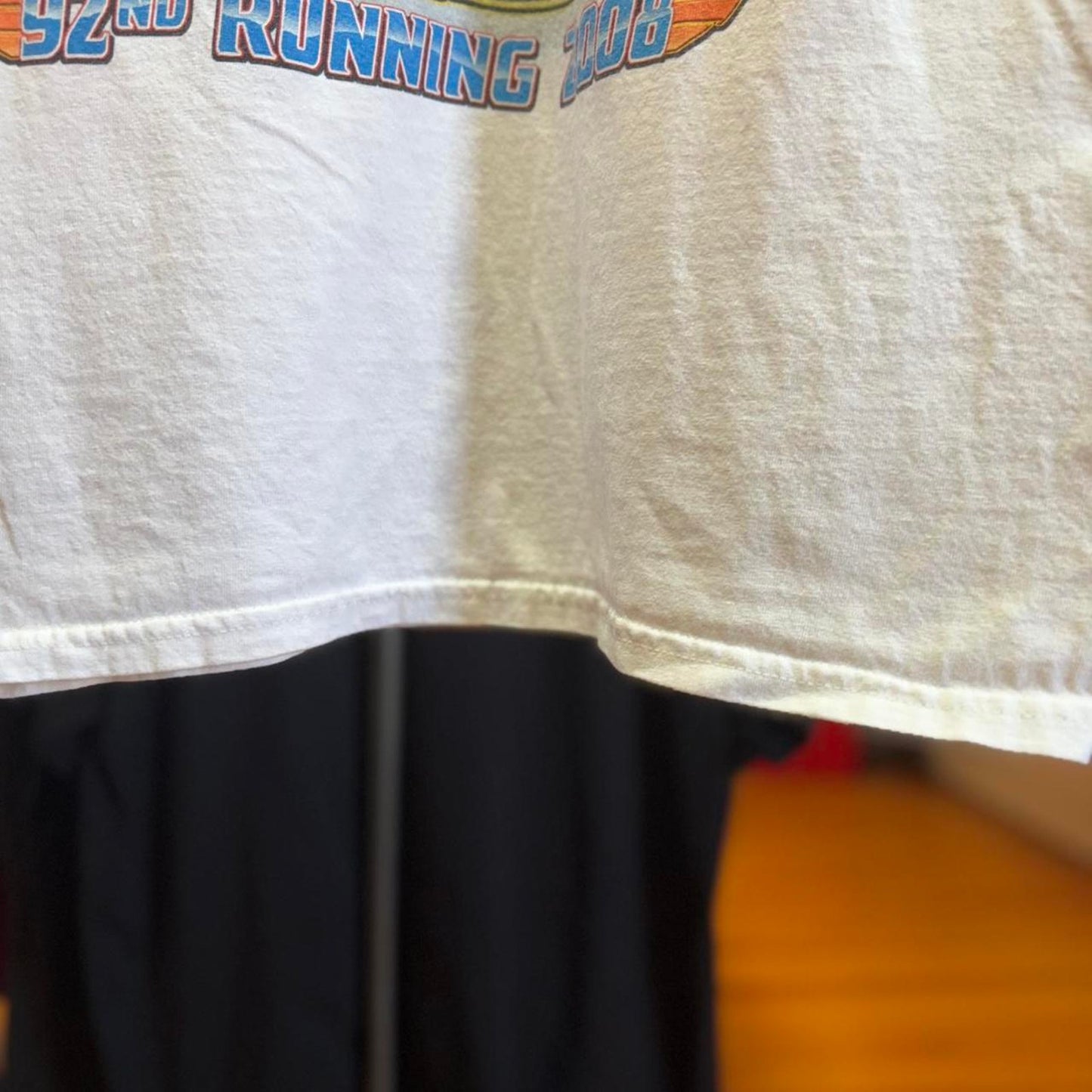 Vintage 2008 Indianapolis 500 Racing Racecar T-Shirt - Large