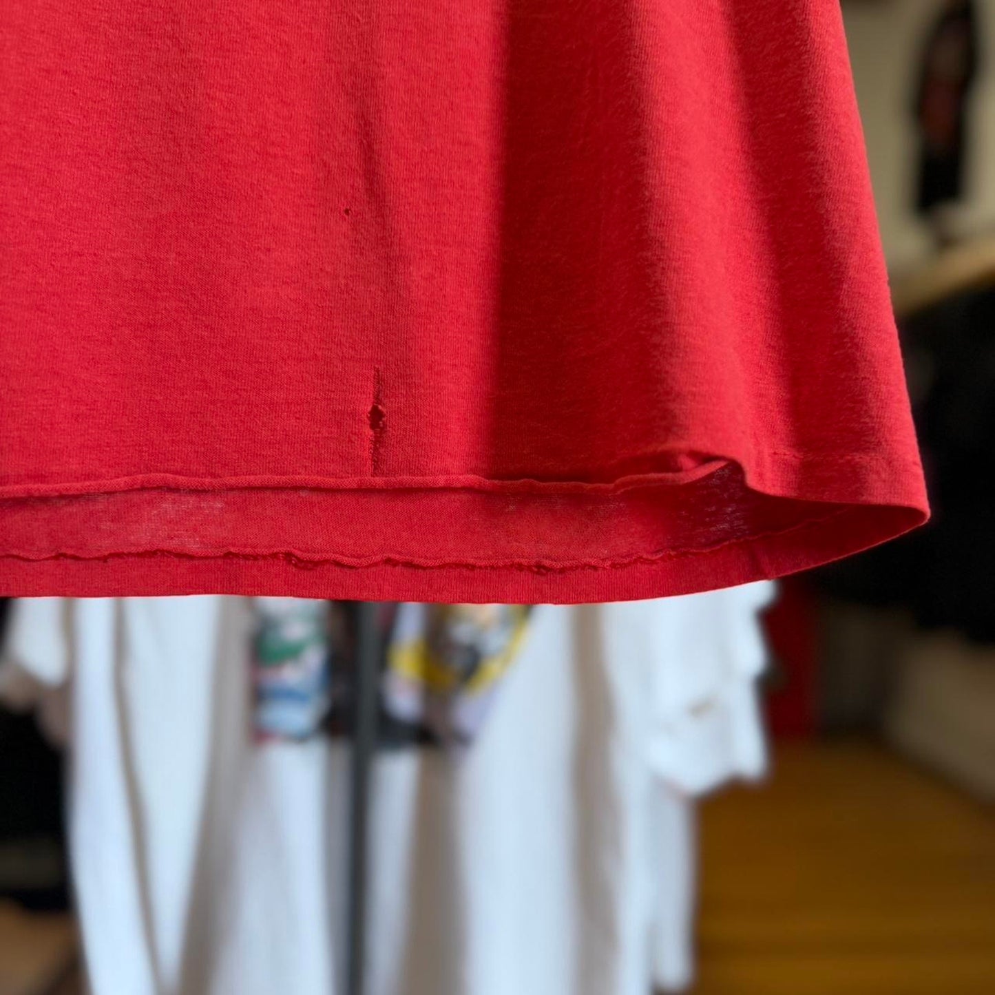 Vintage 80s Nebraska Husker Helmet T-Shirt