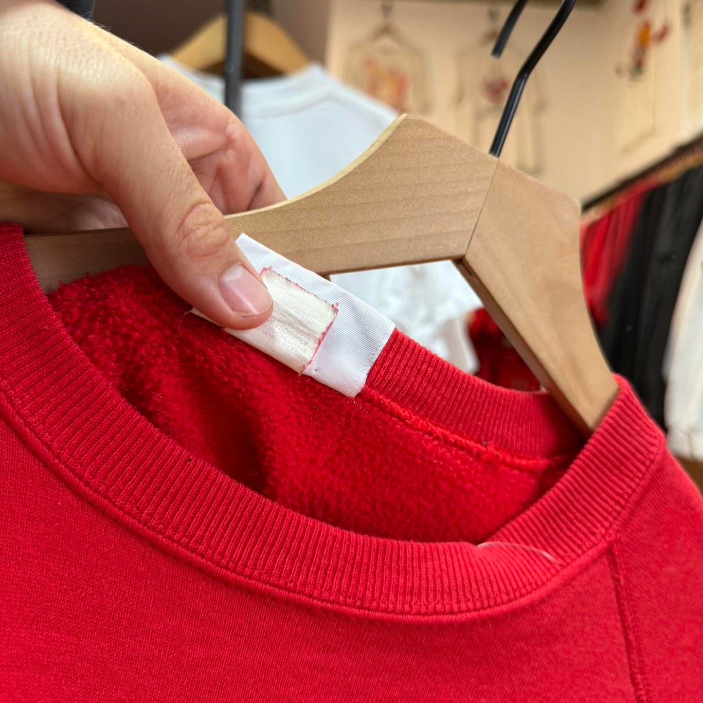 Vintage 90s Nebraska Huskers Spell Out Crewneck - Large