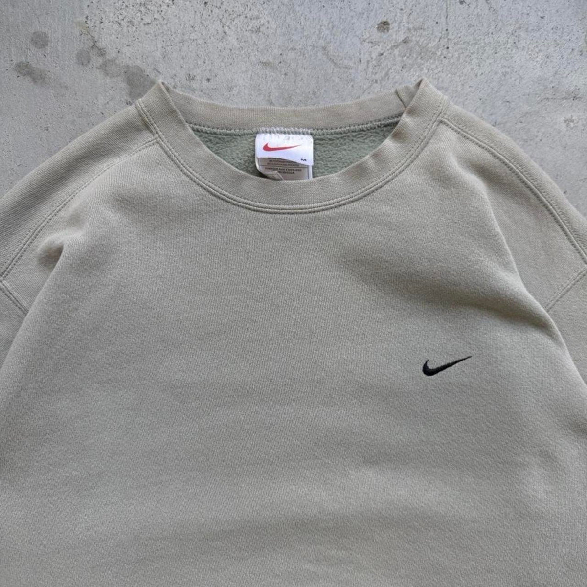 Vintage 90s Nike Pistachio Side Swoosh Crewneck - Medium