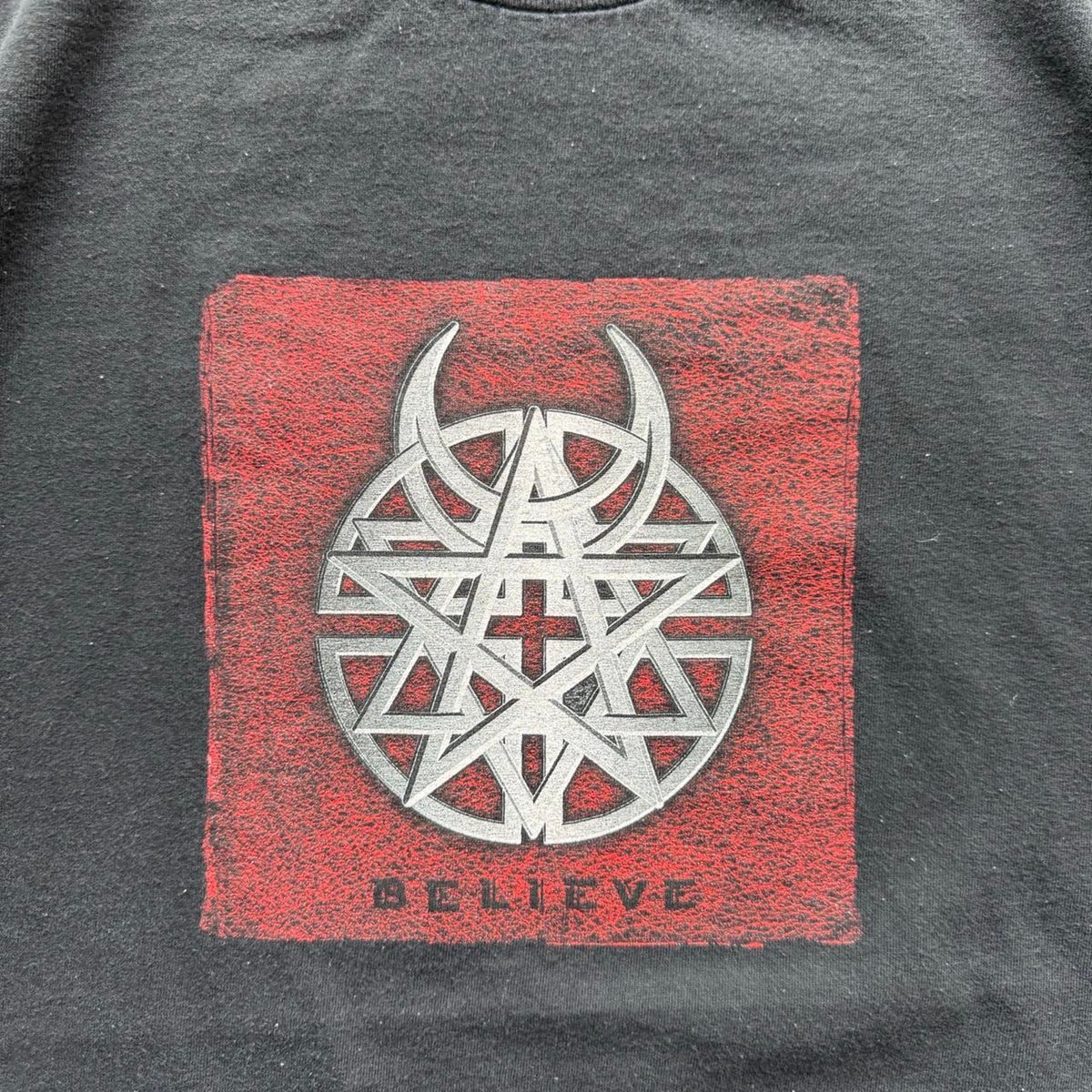 Vintage Y2K Disturbed Believe Band T-Shirt - X-Large