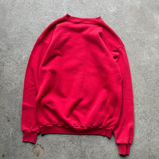 Vintage 90s Nebraska Huskers Taz Looney Tunes Cartoon Crewneck - Large