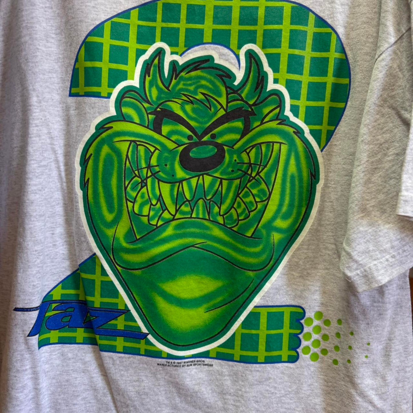 Vintage 90s Taz Looney Tunes Cartoon T-Shirt - X-Large