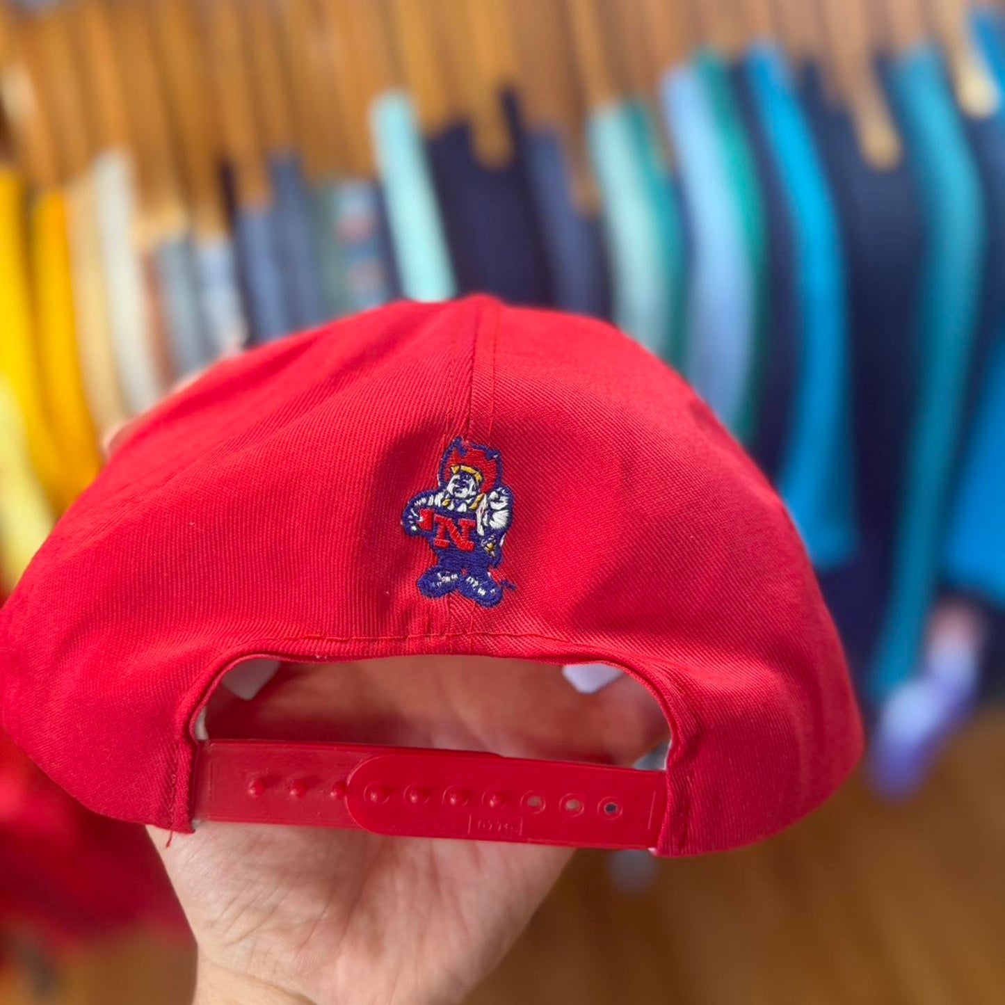 Vintage 90s Nebraska Huskers Herbie Snapback