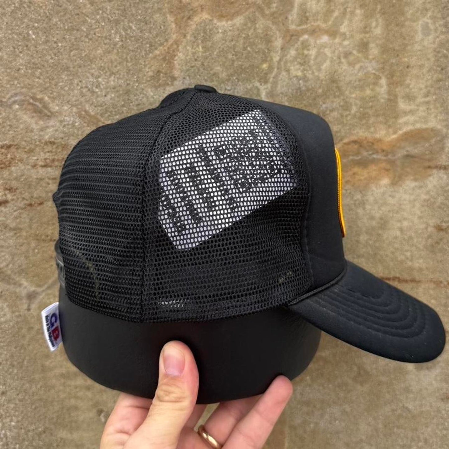 Vintage 90s Batman Logo Trucker Snapback