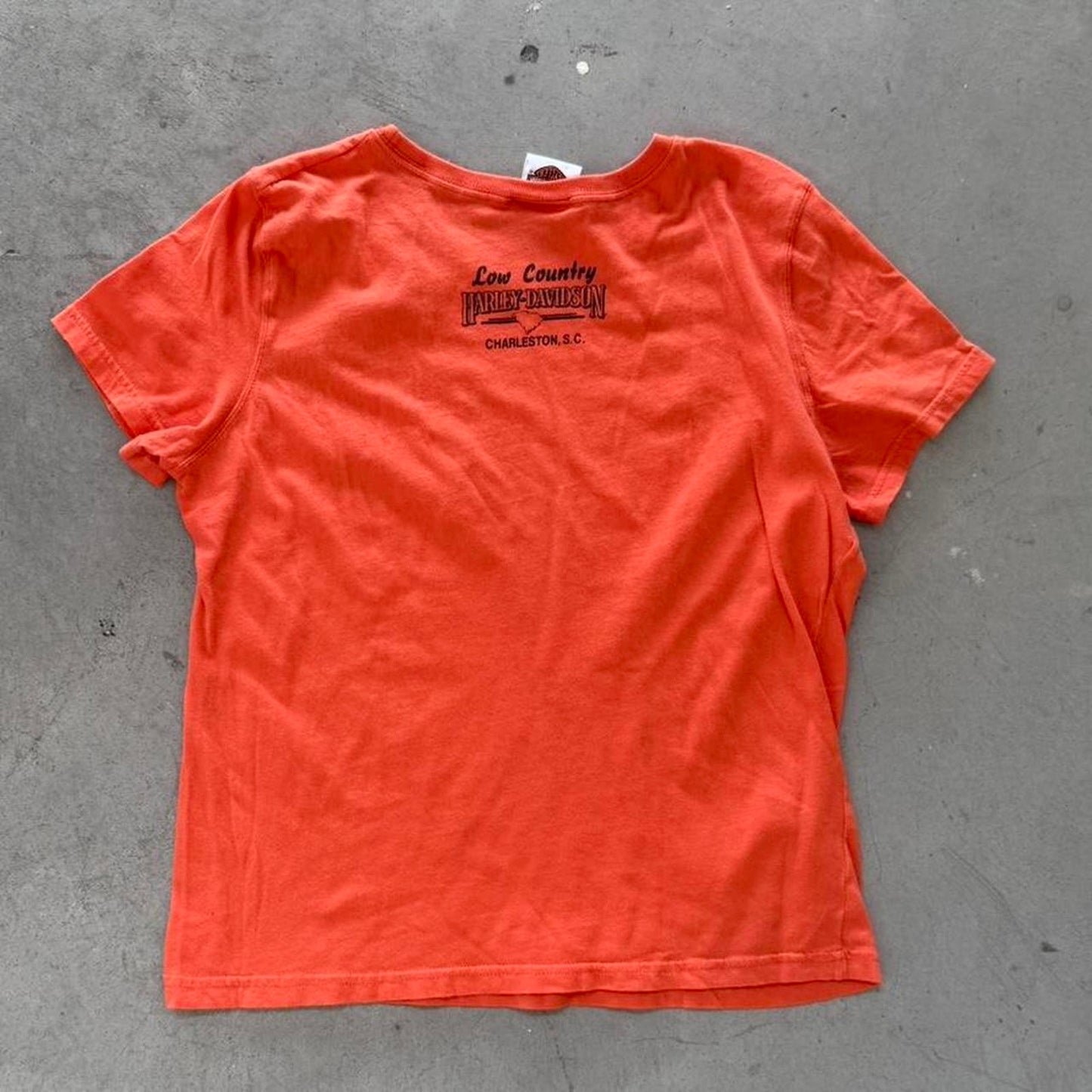 Vintage Y2K Harley Davidson Motorcycles Spread Your Wings T-Shirt - Large (W)