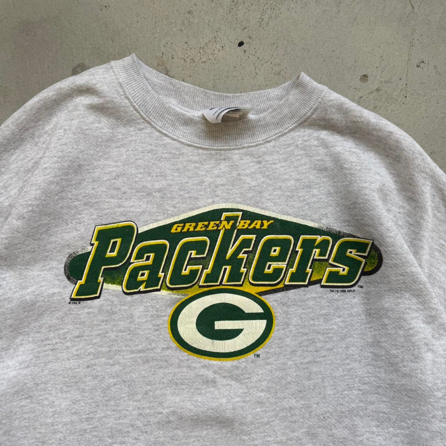 Vintage 90s Green Bay Packers NFL Sports Crewneck - XX-Large