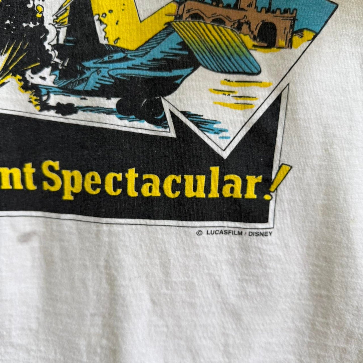 Vintage 90s Indiana Jones Epic Stunt Spectacular T-Shirt