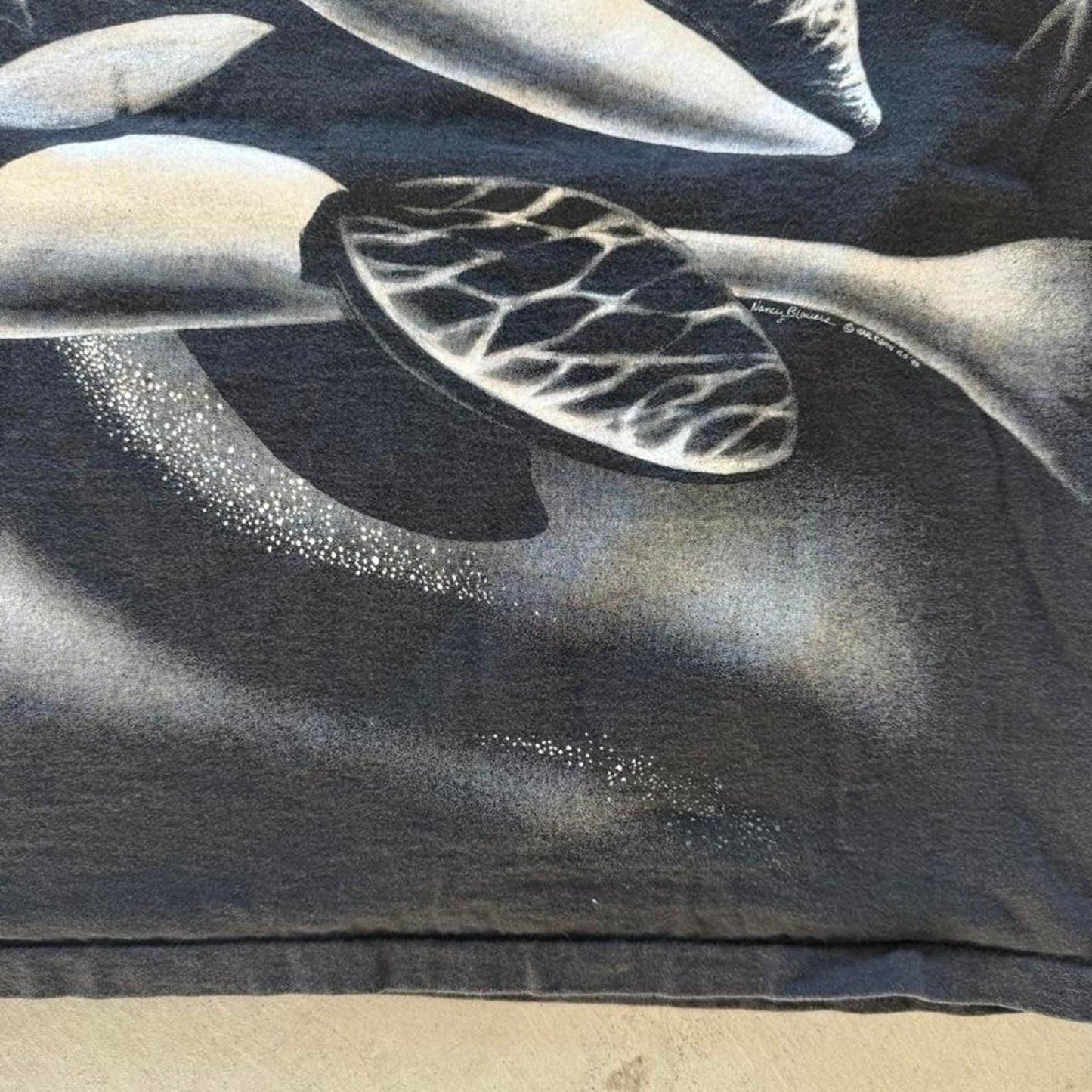 Vintage 90s Killer Whale Animal Nature T-Shirt - X-Large