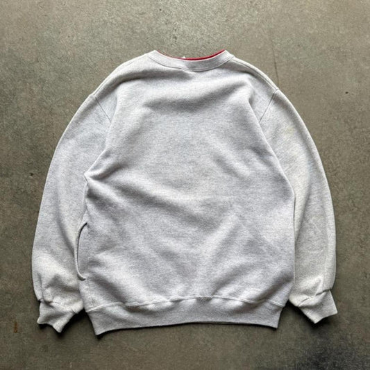 Vintage 90s Nebraska Huskers School Crest Crewneck - X-Large