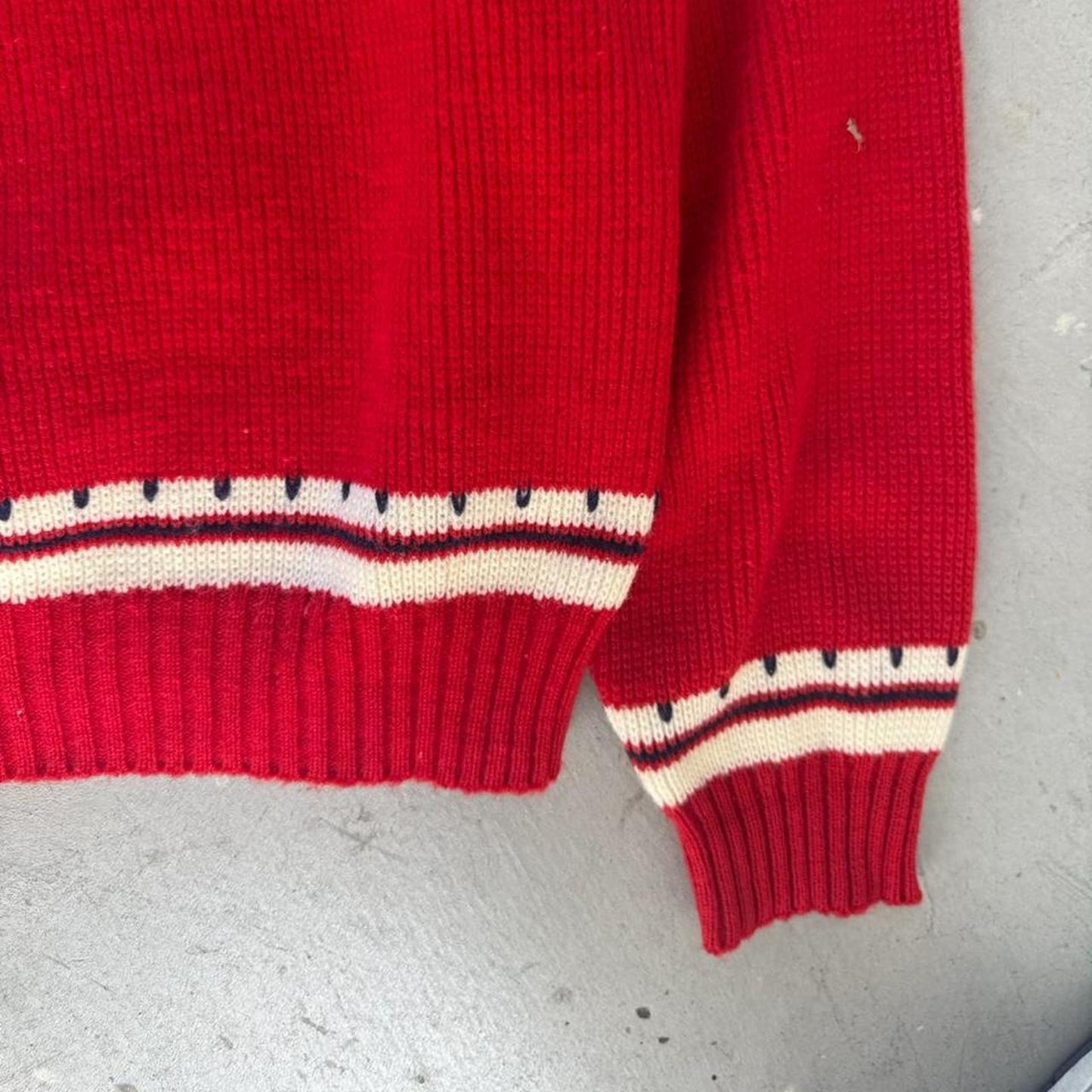Vintage 70s JCPenny Knit Sweater - X-Large