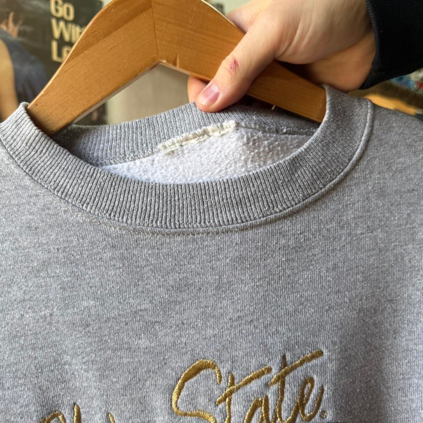 Vintage 90s Ohio State Football Crewneck - X-Large