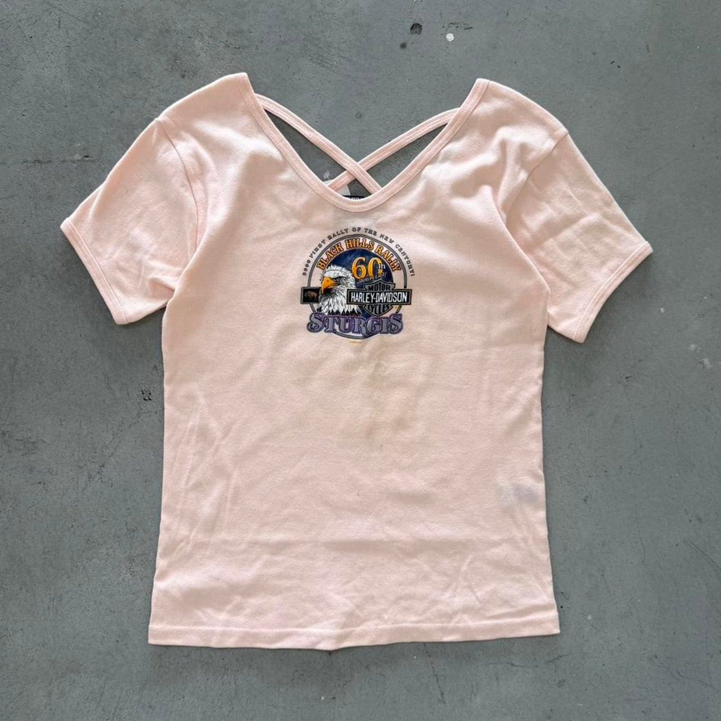 Vintage Harley Davidson Sturgis Biker T-Shirt - X-Large (W)