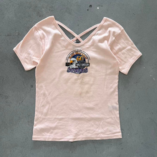 Vintage Harley Davidson Sturgis Biker T-Shirt - X-Large (W)