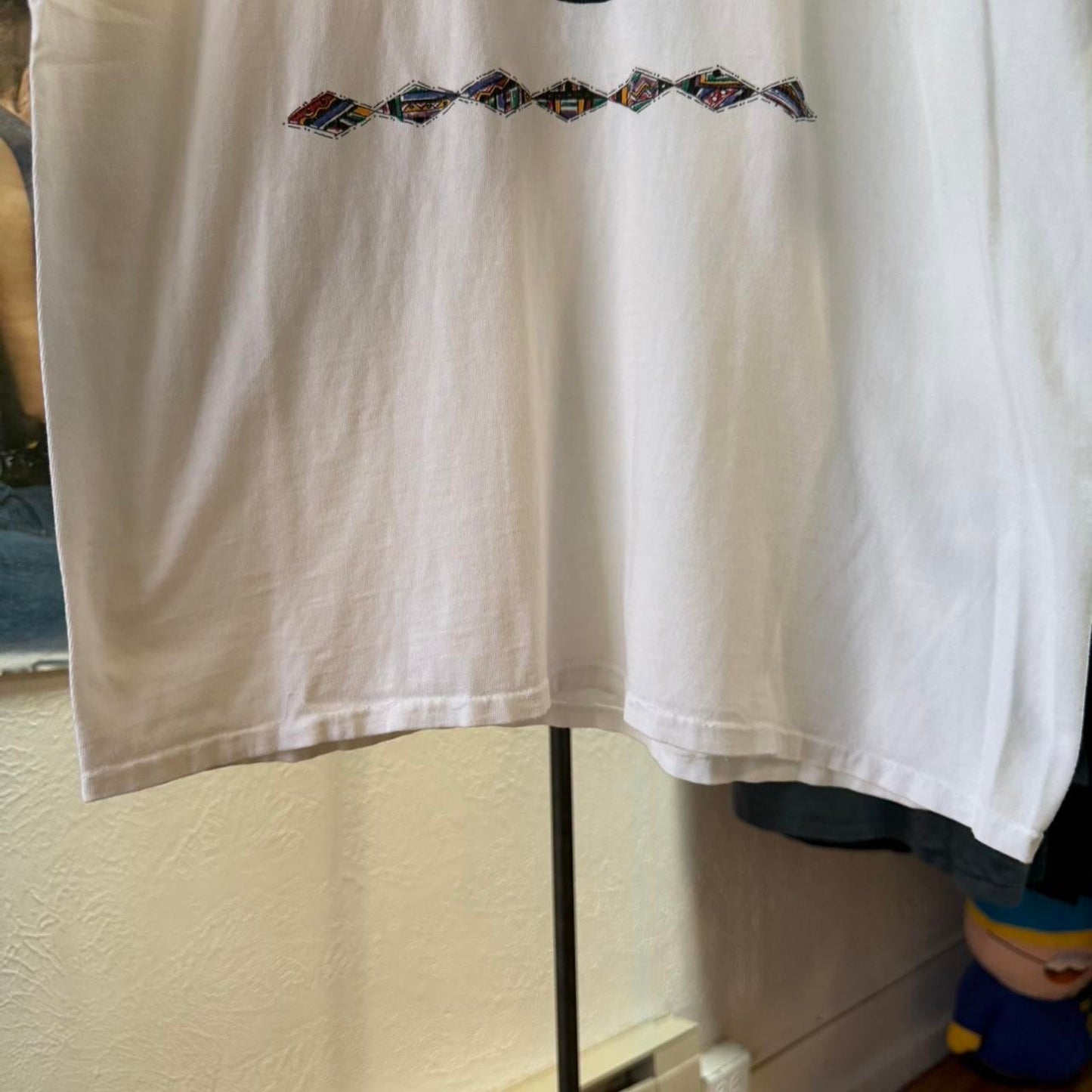 Vintage 90s Umbro Soccer Art Style T-Shirt - Large