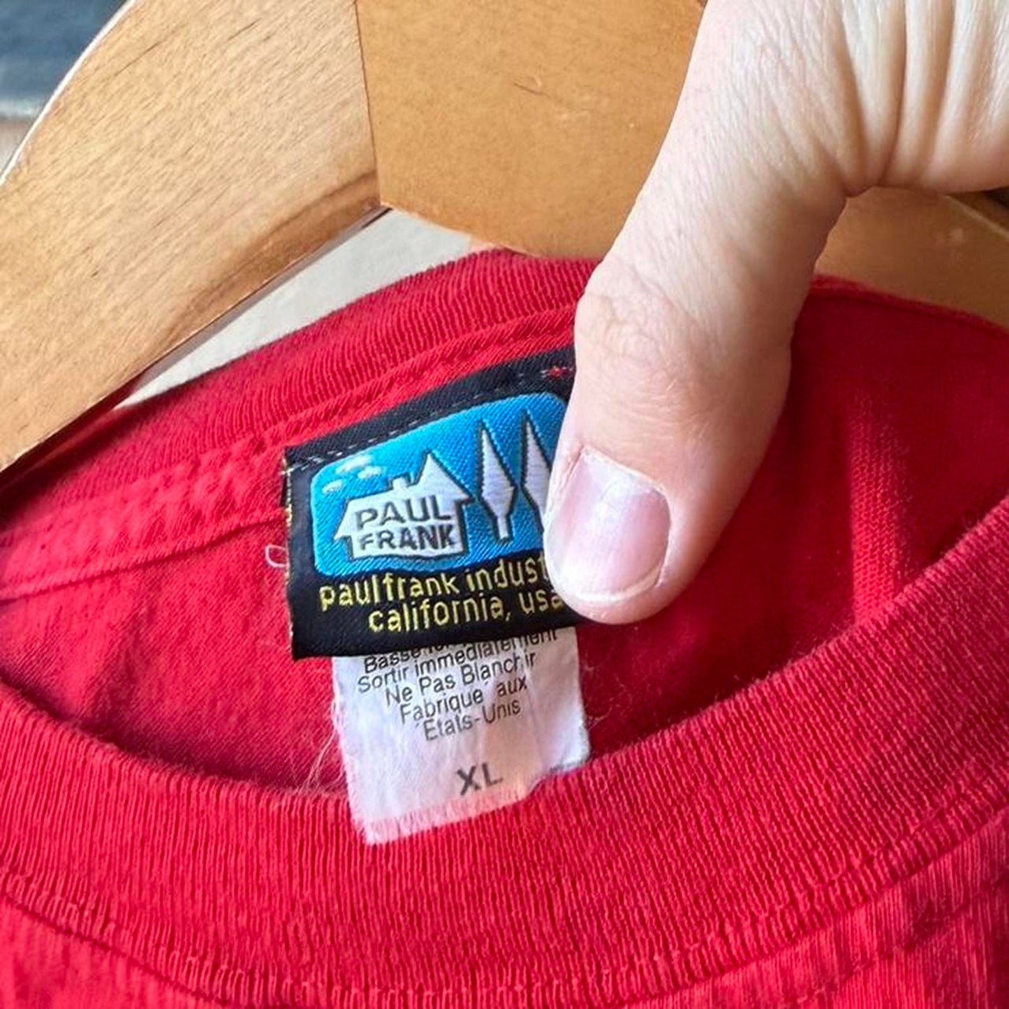 Vintage 90s Paul Frank Monkey DJ T-Shirt - X-Large