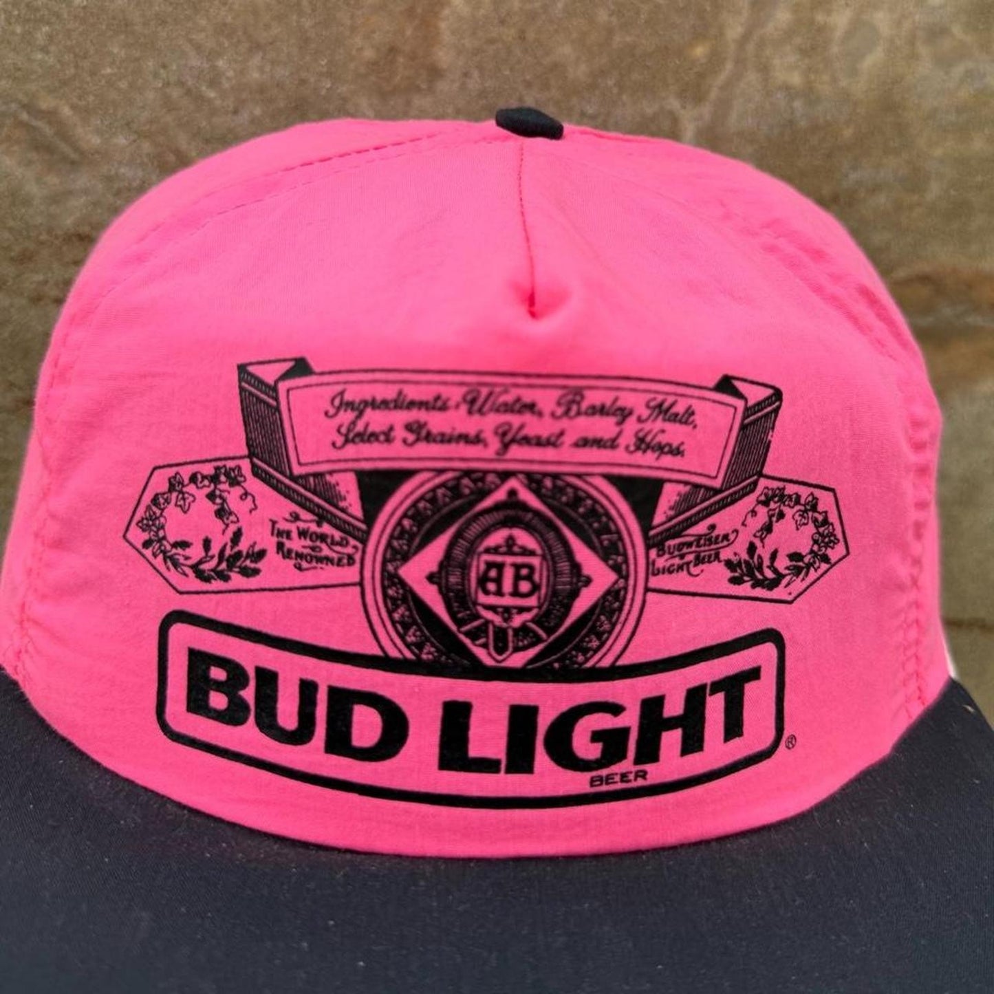 Vintage 90s Bud Light Budweiser Beer Snapback
