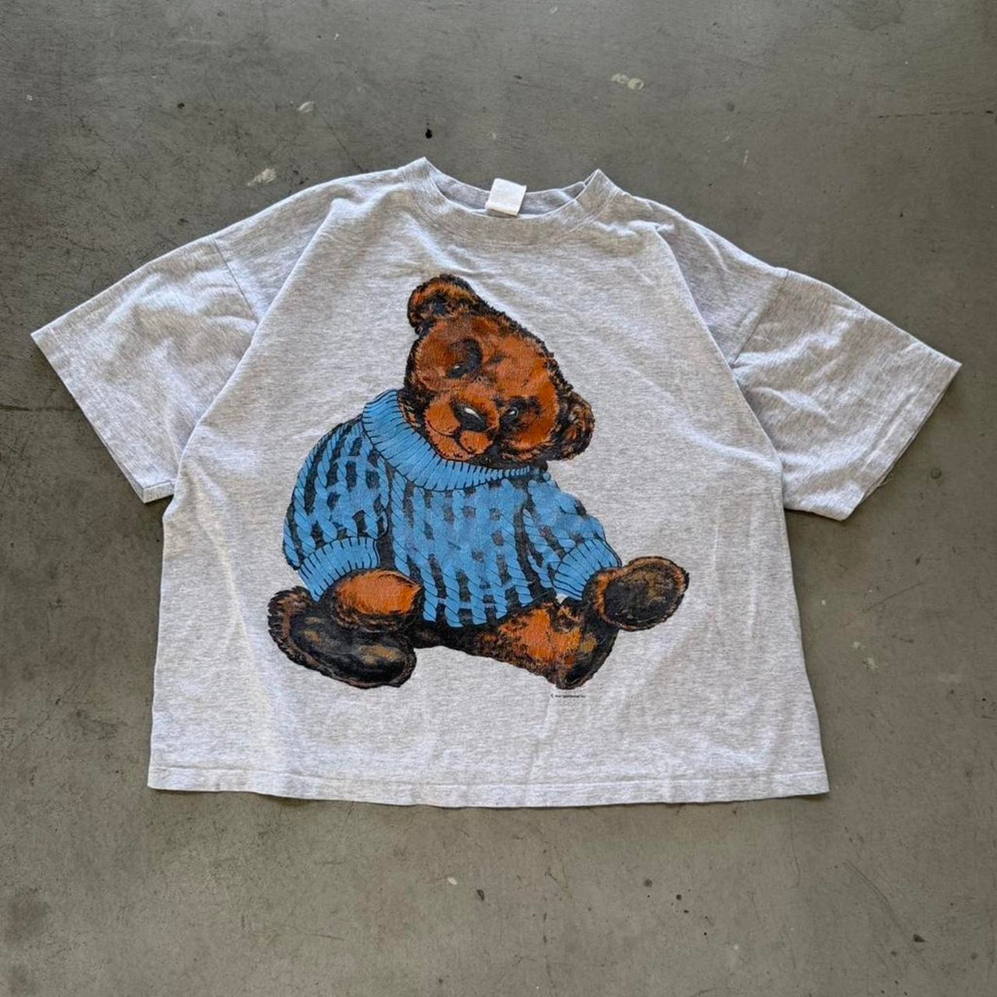 Vintage 90s Teddy Bear T-Shirt - X-Large