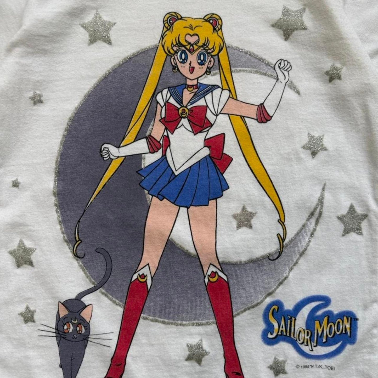 Vintage 90s Sailor Moon Anime T-Shirt - Kids 7