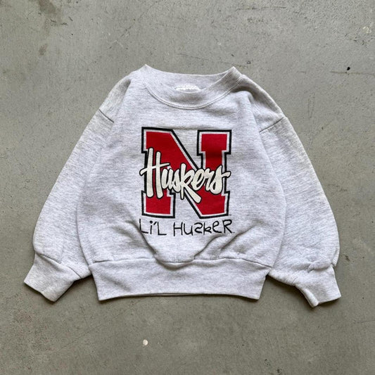 Vintage 90s Nebraska Lil Husker Crewneck - Kids 2T