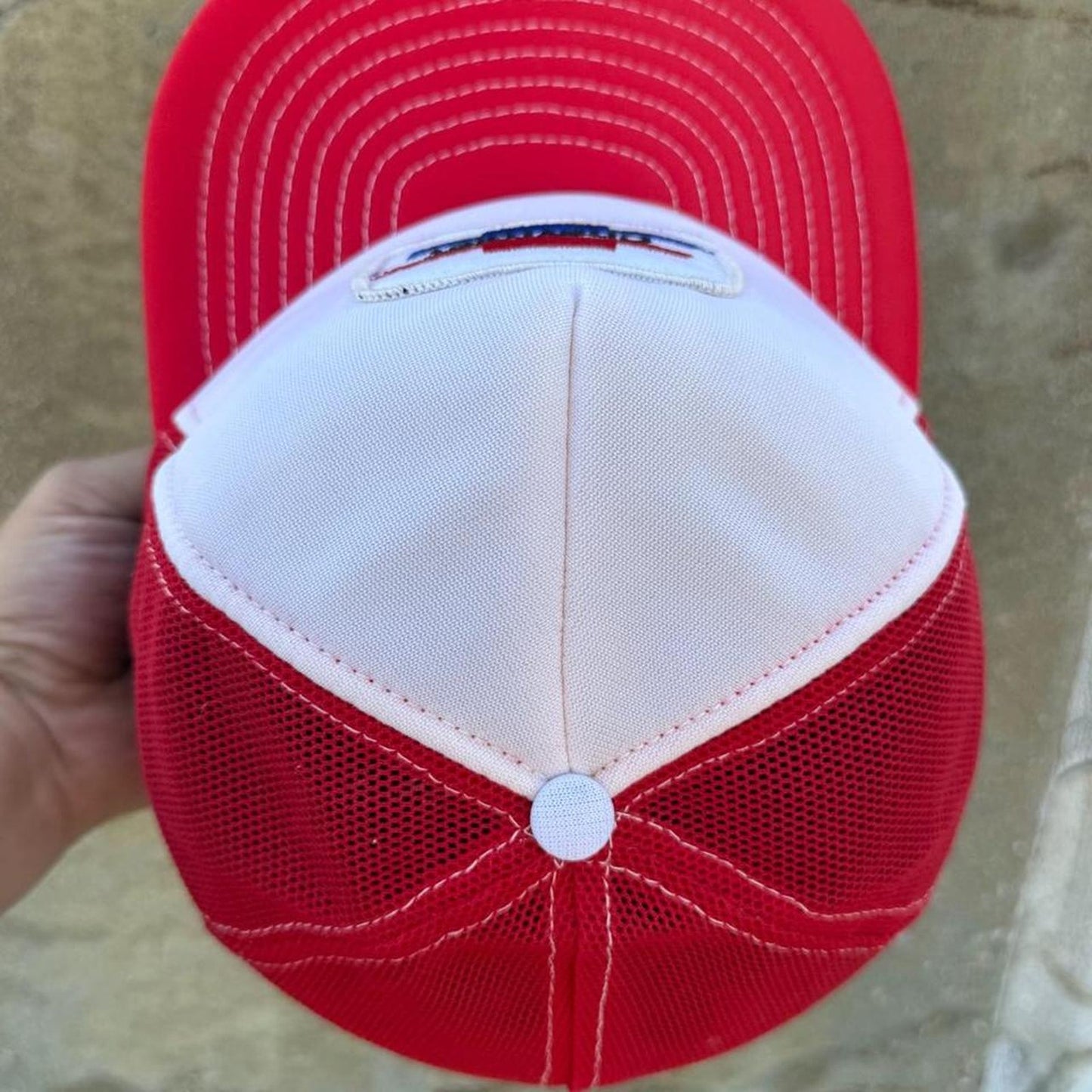Vintage 89s Chevrolet Patch Trucker Cap