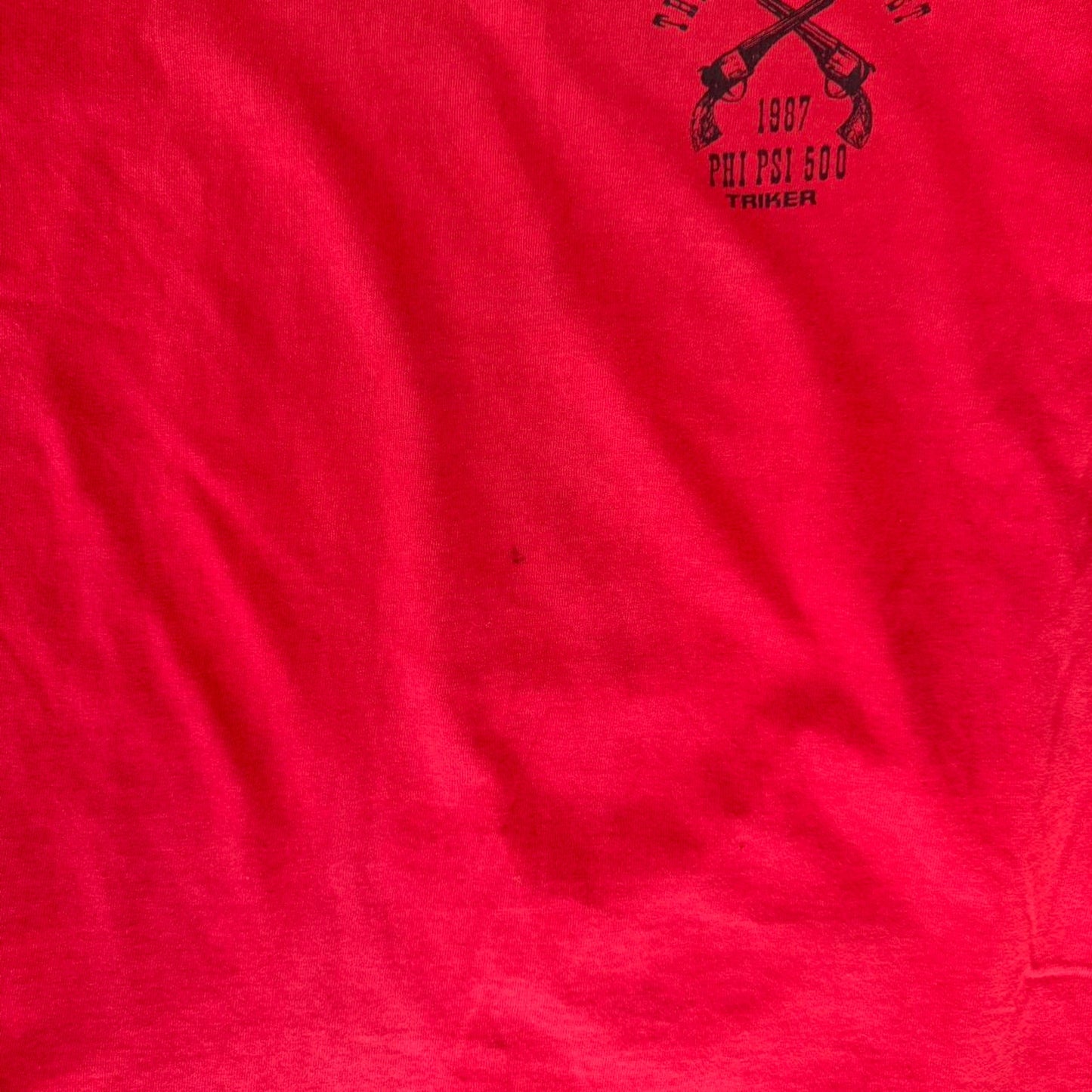 Vintage 1987 Budweiser Wild West Phi Psi Beer T-Shirt - Large