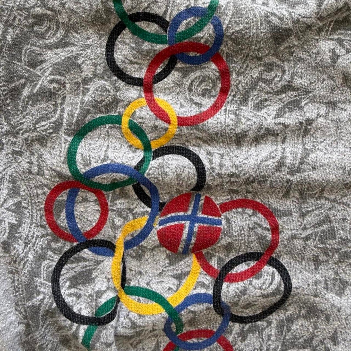 Vintage 90s Atlanta Olympics Norway Crewneck