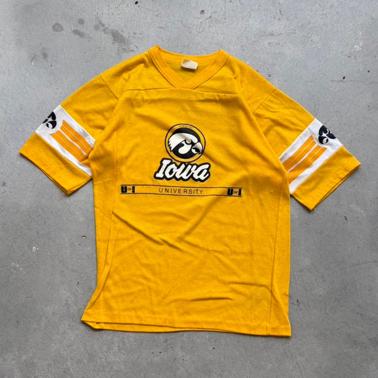 Vintage 80s Iowa Hawkeyes University T-Shirt - Small