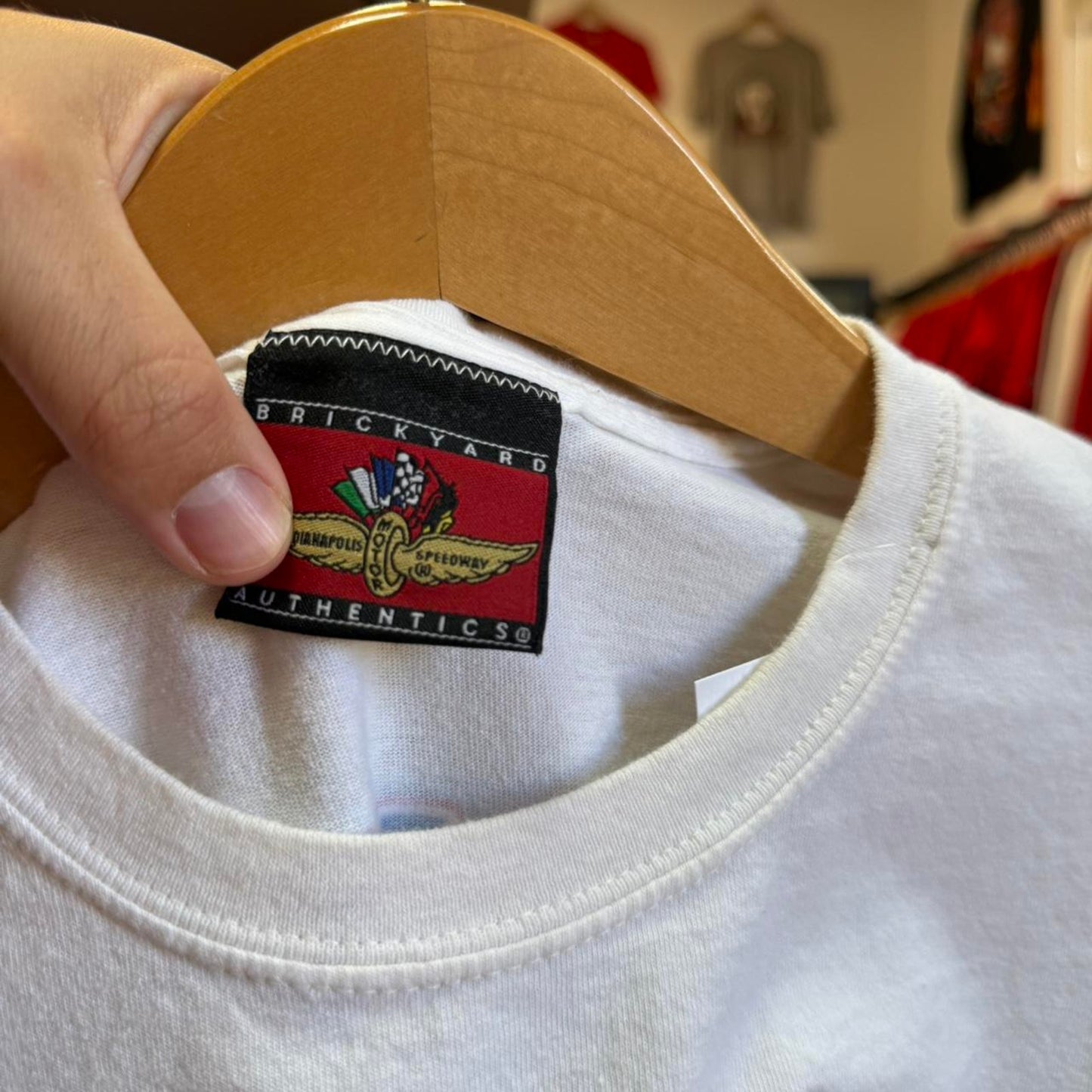 Vintage 2008 Indianapolis 500 Racing Racecar T-Shirt - Large