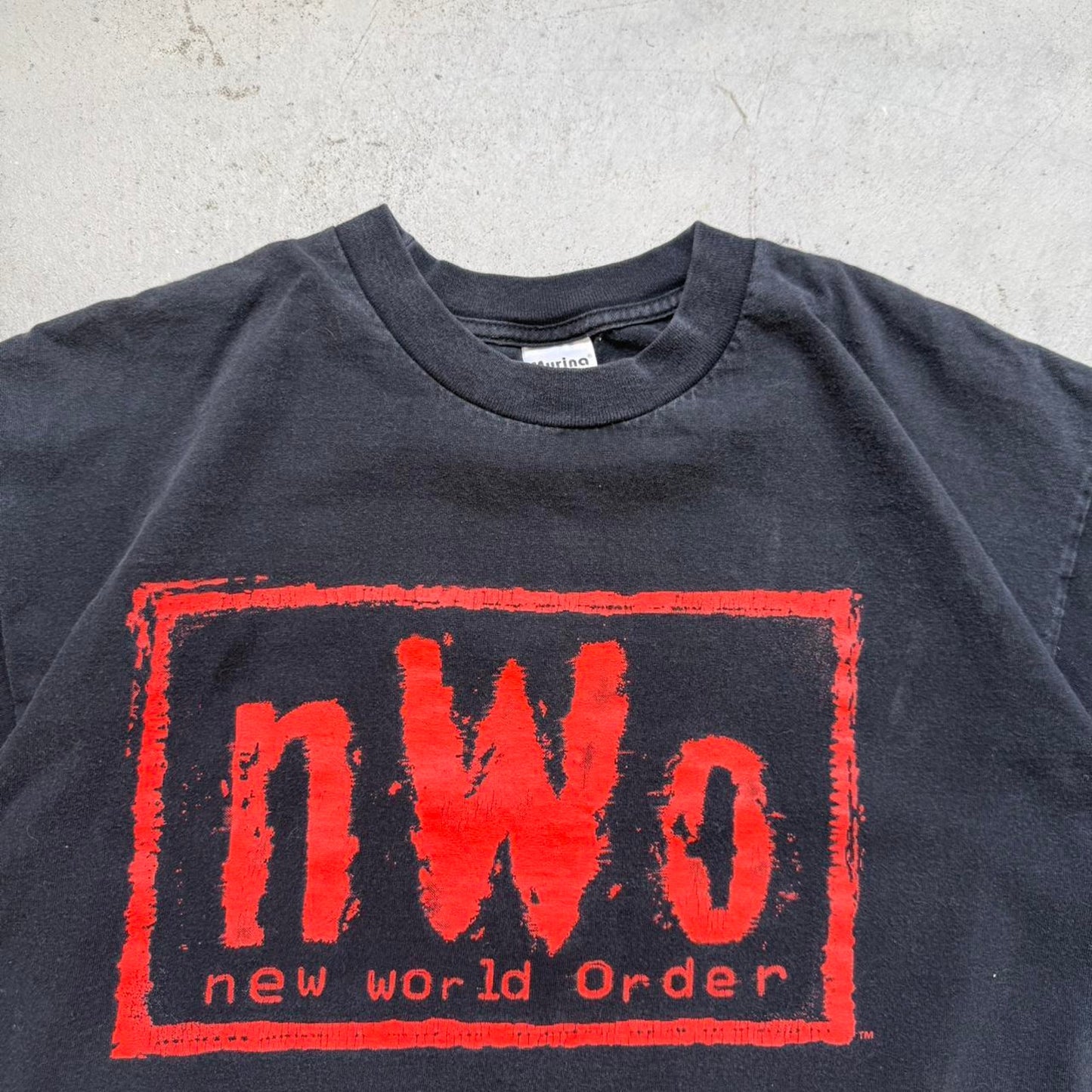 Vintage 90s NWO New World Order Wrestling T-Shirt - X-Large