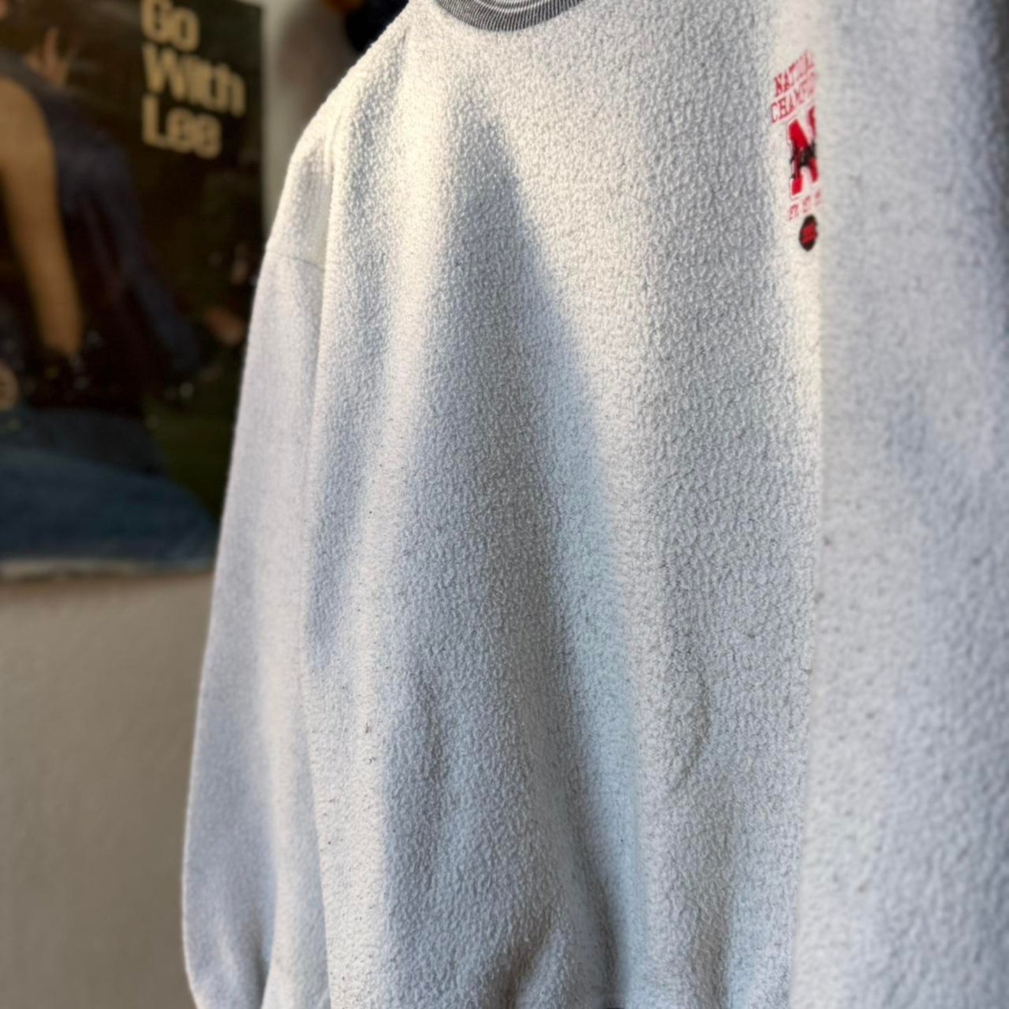 Vintage 90s Nebraska Huskers National Championship Crewneck - Small