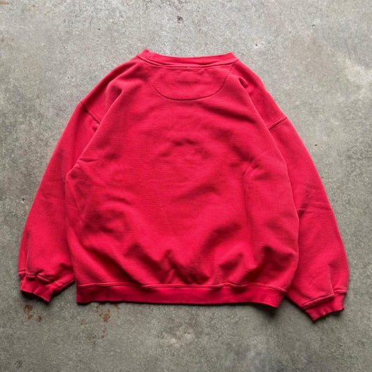 Vintage 90s Nebraska Huskers Embroidered Crewneck - XX-Large