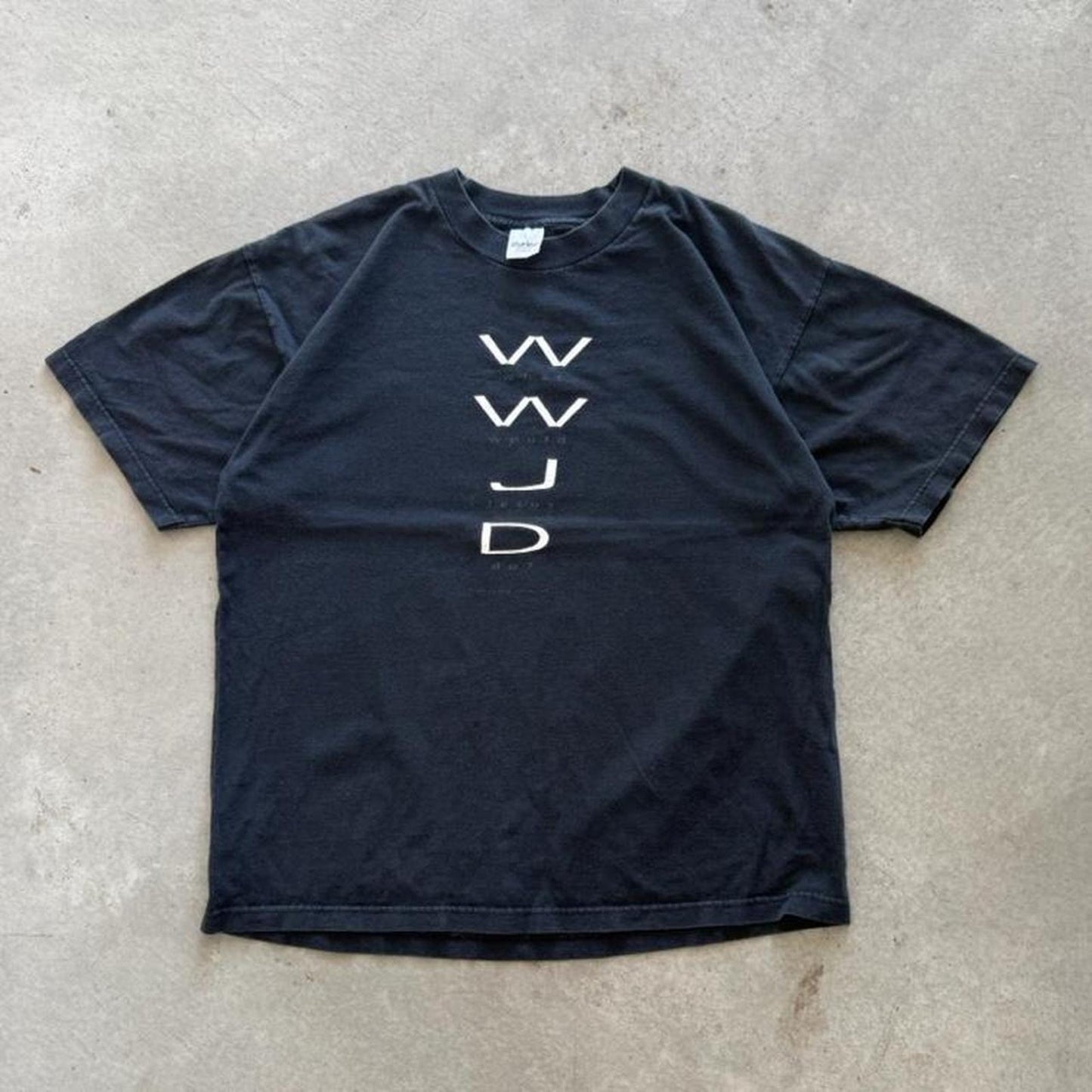 Vintage 90s WWJD What Would Jesus Do Bible T-Shirt - X-Large