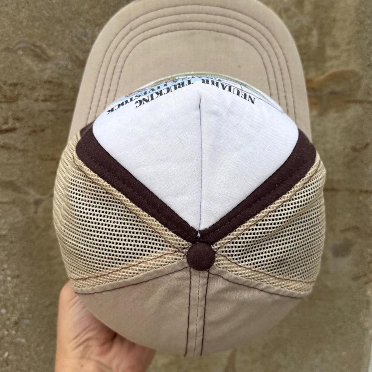 Vintage 80s Trucking Grain and Livestock Nebraska Trucker Cap