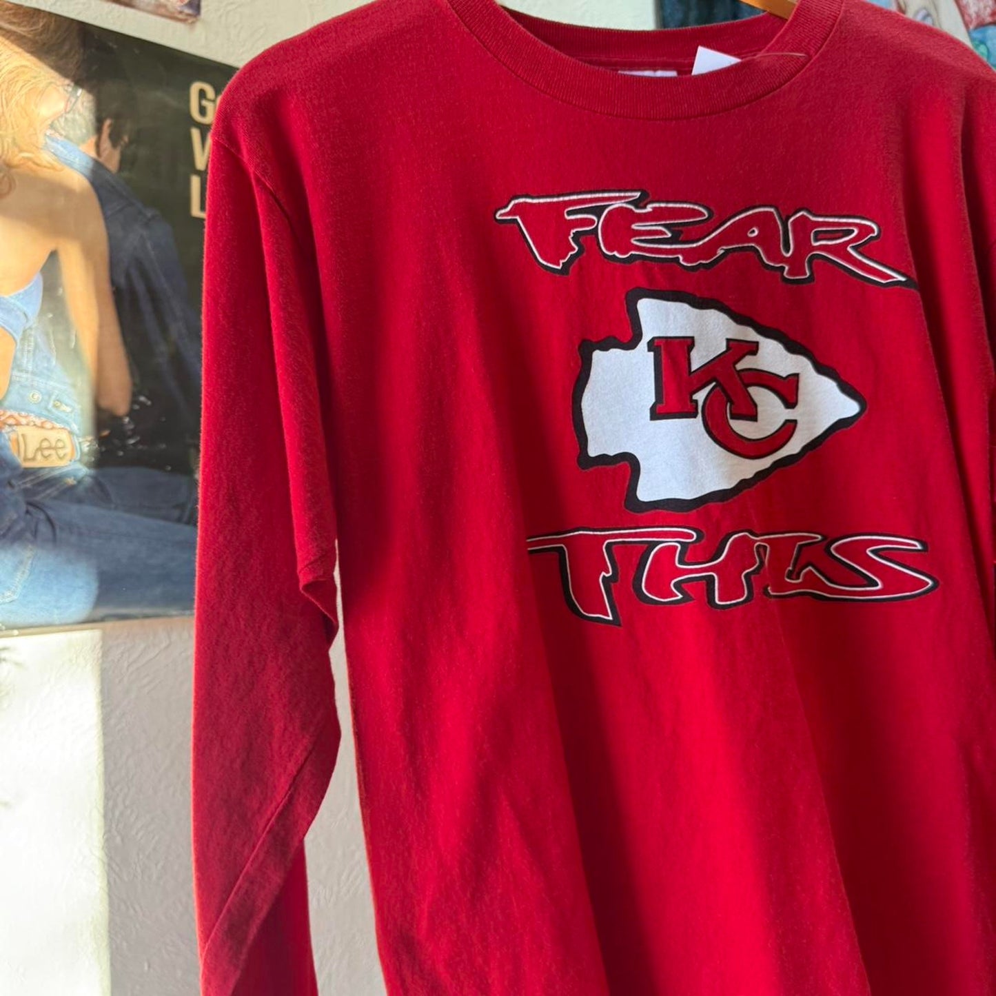 Vintage Kansas City Chiefs Fear This NFL T-Shirt - Medium