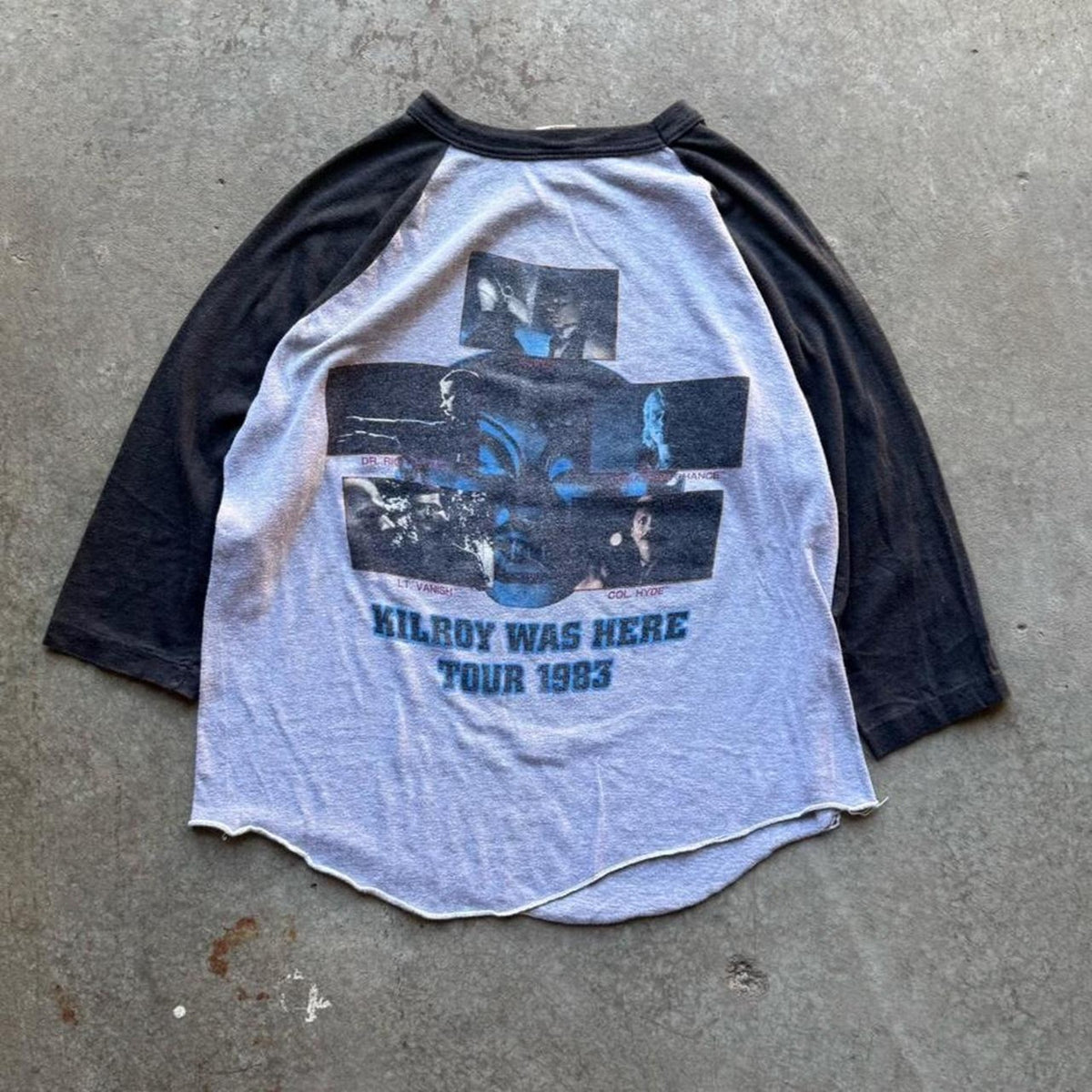 Vintage 1983 Styx Kilroy Was Here Band T-Shirt - Large