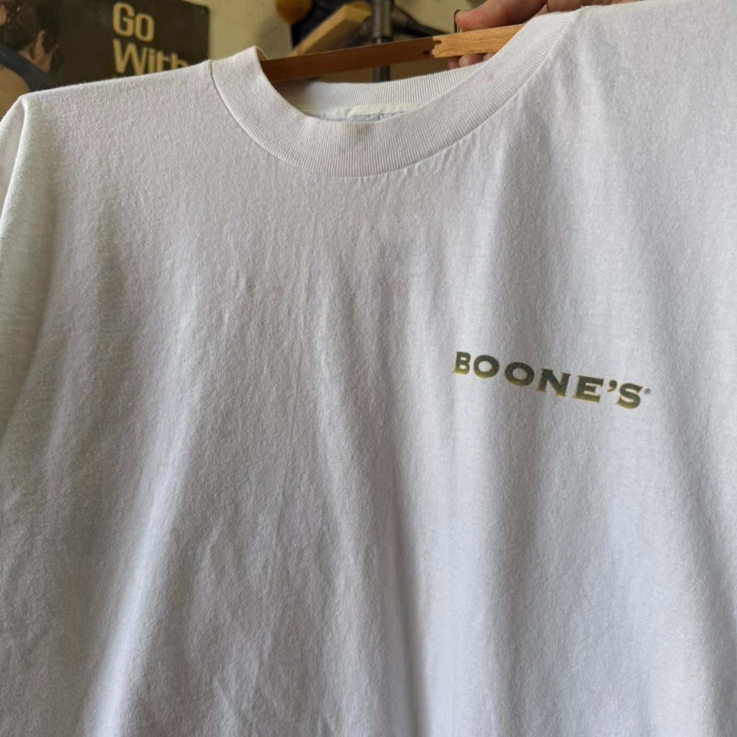 Vintage 90s Boones Margarita Mix Alcohol Desert Cactus T-Shirt - Large