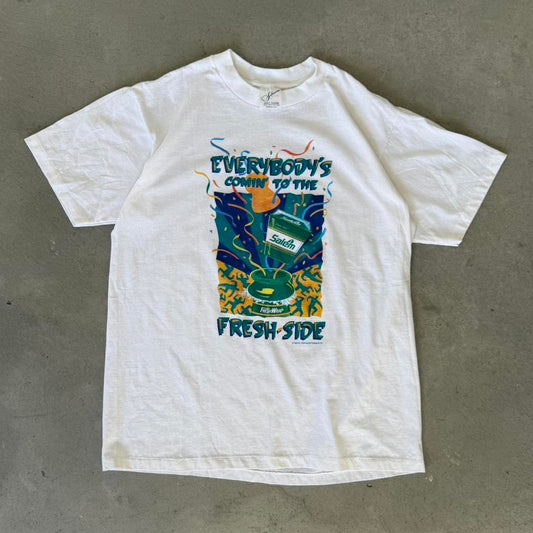 Vintage 90s Salem Cigarettes Fresh Side Promo T-Shirt - X-Large