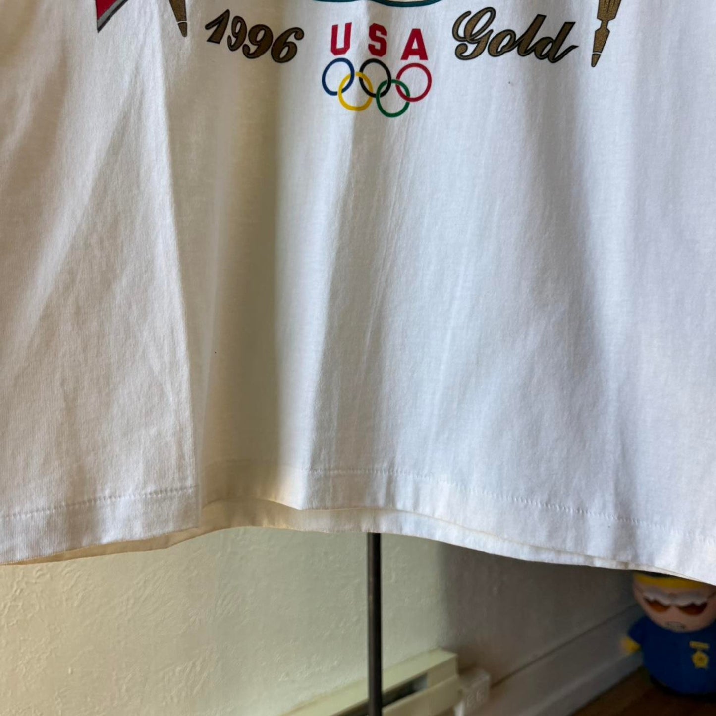 Vintage 1996 USA Olympics Atlanta USA T-Shirt - Medium