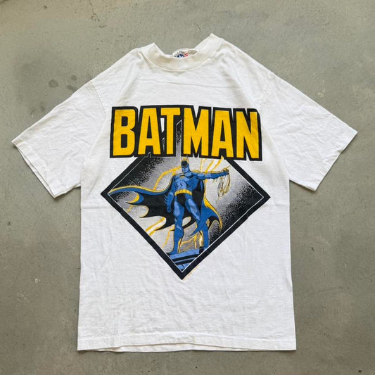 Vintage 90s Batman DC Comics Superhero T-Shirt - Large