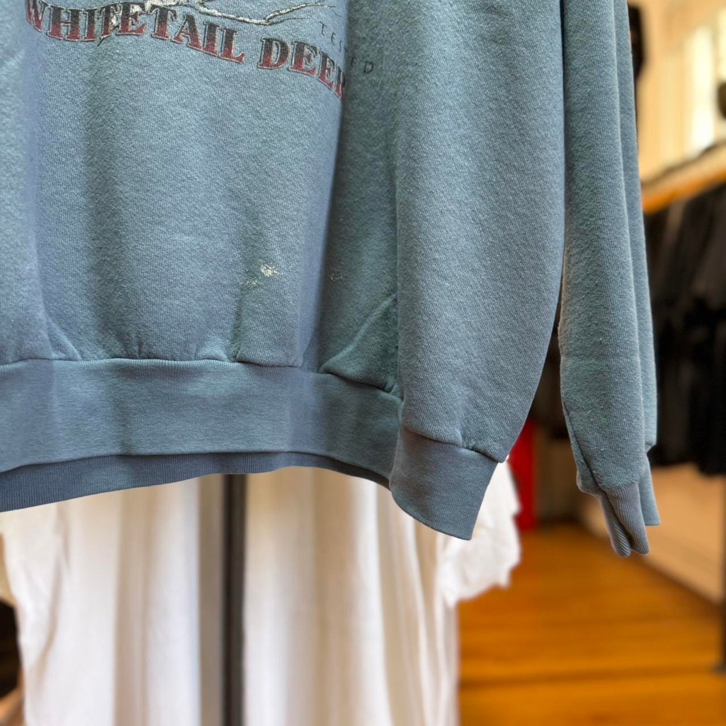 Vintage 90s American Wildlife Animal Nature Deer Crewneck
