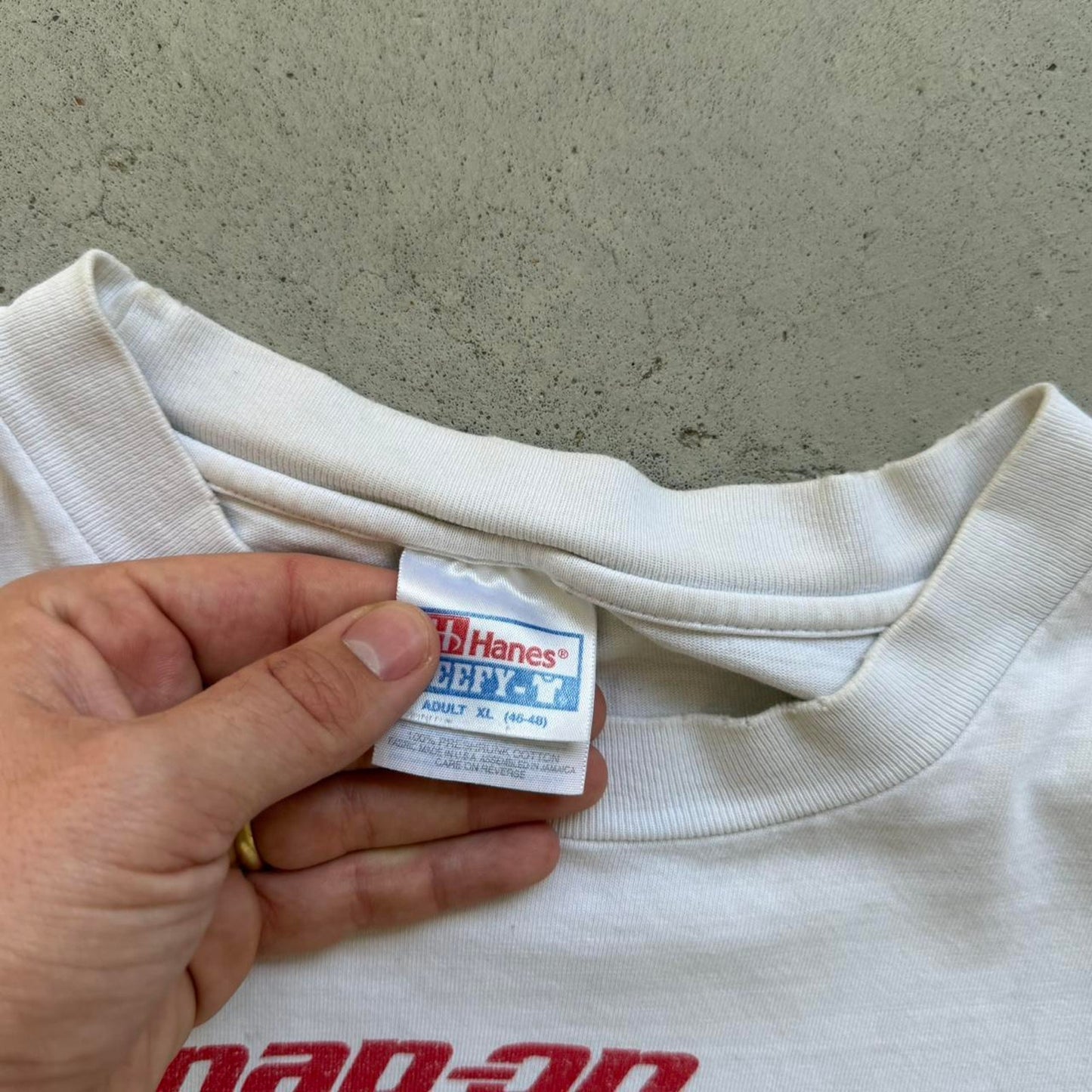 Vintage 90s Snap On The Tool Crew Racing T-Shirt - X-Large