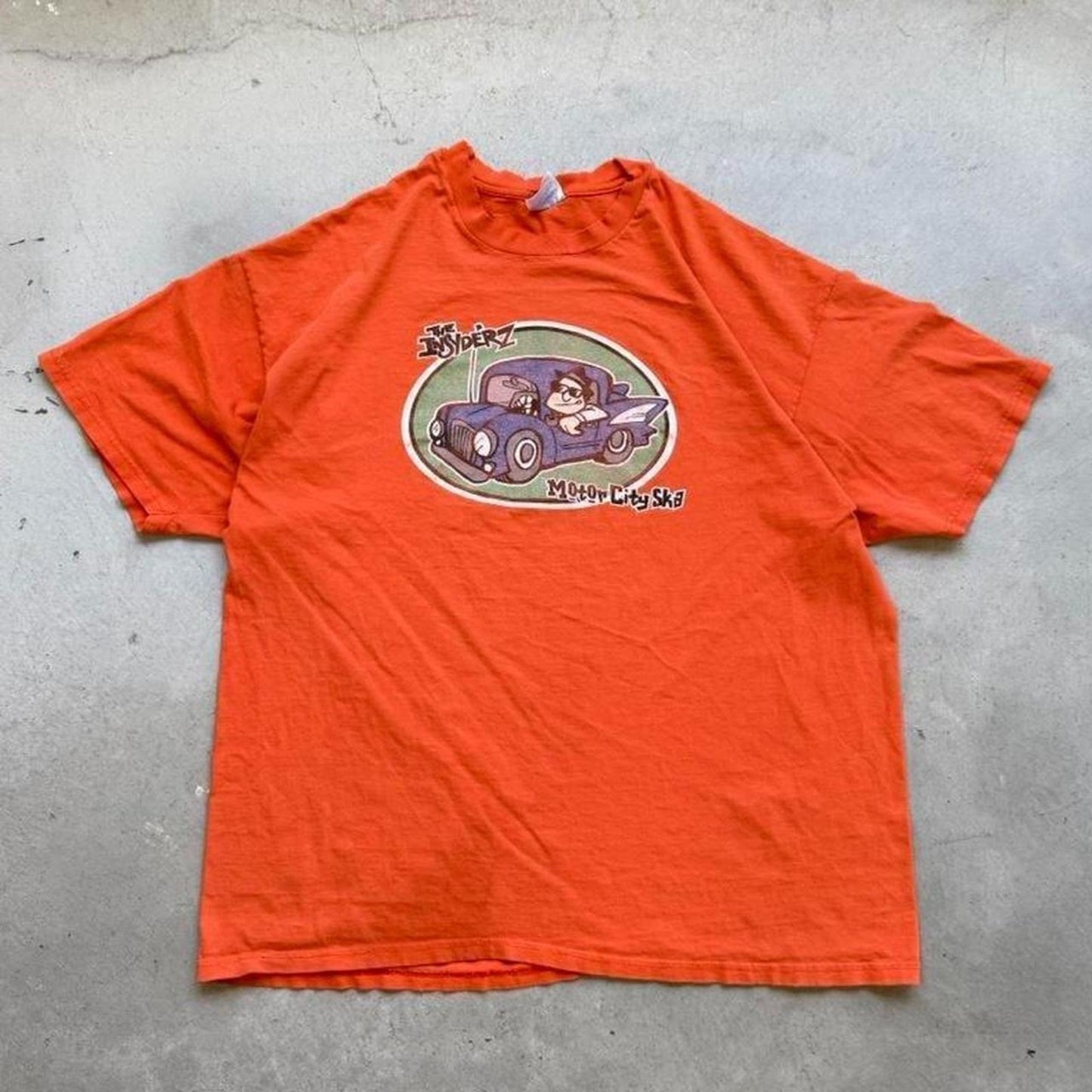 Vintage The Insyderz Motor City Ska Band T-Shirt - XX-Large
