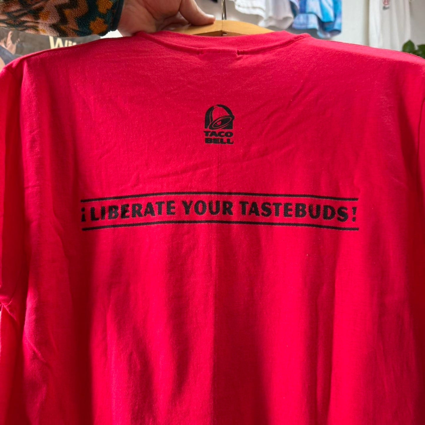 Vintage 90s Taco Bell Gorditas Chihuahua T-Shirt - Medium