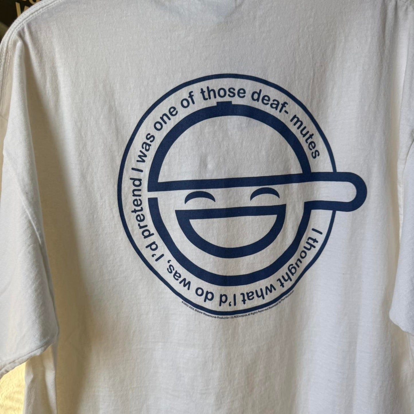 Vintage Y2K Ghost in a Shell Anime T-Shirt - X-Large