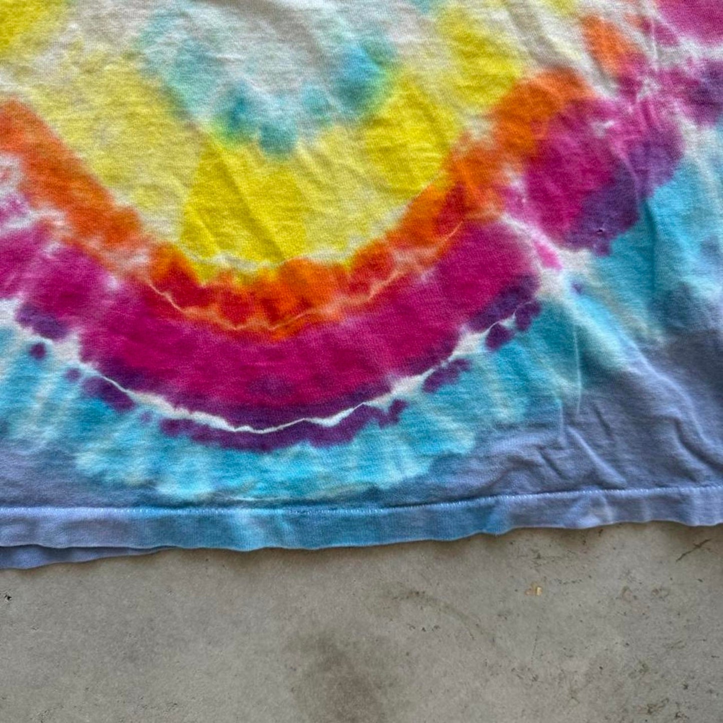 Vintage 90s Grateful Dead Steal Your Face Distressed Band T-Shirt - Large