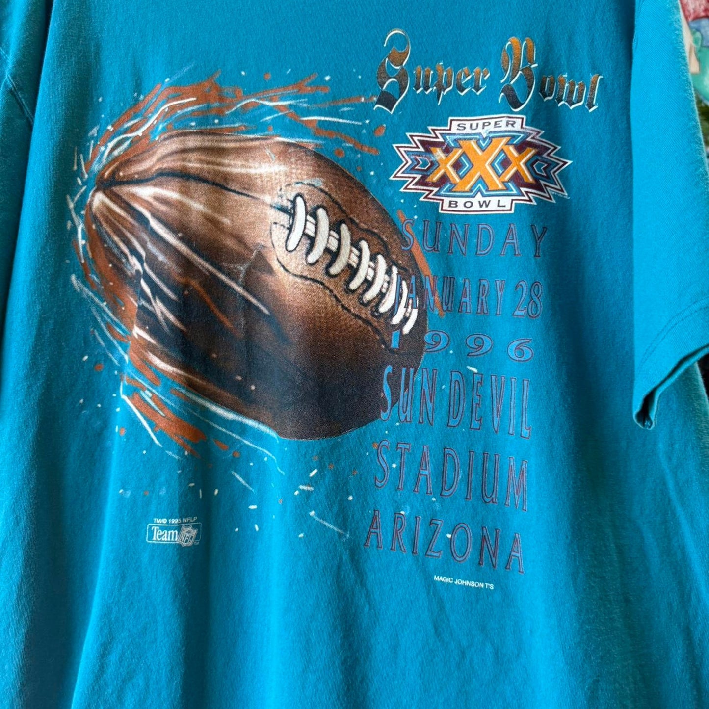 Vintage 90s Super Bowl XXX NFL Football T-Shirt - X-Large